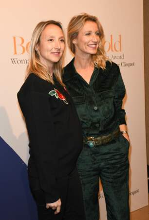 La comédienne assistait alors aux Bold Woman Awards by Veuve Cliquot en compagnie de sa sœur Alexandra Lamy 
