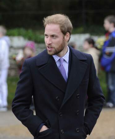 Le prince William portait la barbe en 2008. Une phase qui en a surpris plus d'un. 