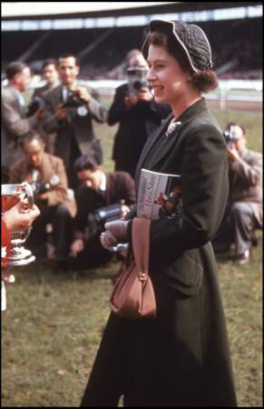 La Reine Elizabeth II en 1950. 
