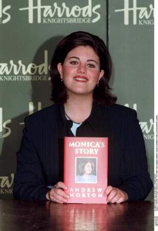 Monica Lewinsky en 1999, celle par qui le scandale est arrivé à la Maison Blanche. 