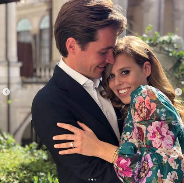 Beatrice d'York et son fiancé Edoardo Mapelli Mozzi, ont partagé les photos de leur future union sur Instagram. Les photos sont prises par sa sœur, Eugenie d'York et le mariage est annoncé pour mars 2020.