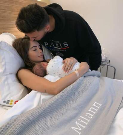 Le 11 octobre 2019, Nabilla et son mari Thomas Vergara sont devenus parents d'un petit garçon prénommé Milann.