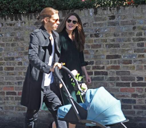 L'actrice britannique Keira Knightley et son mari James Righton sont les heureux parents d'une petite Delilah, née en septembre 2019. 