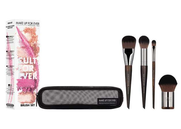 Kit à pinceaux "Cult for ever", Make up Forever, 59€ chez Sephora