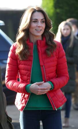 Kate Middleton en visite à la Peterley Manor Farm 
