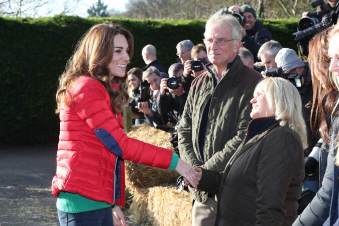 Kate Middleton est allée à la rencontre de bénévoles associatifs