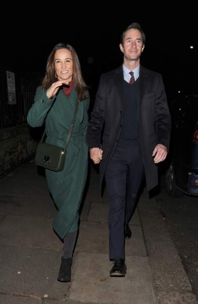 Avec son mari, Pippa Middleton était ravissante