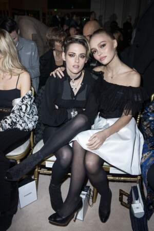 Kristen Stewart et Lily-Rose Depp très complices