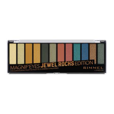 Palette Magnif'eyes Jewel Rocks Edition, Rimmel London, 16,90€