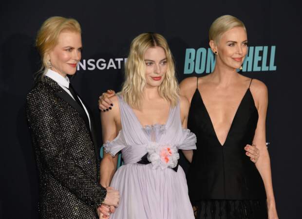 Nicole Kidman, Margot Robbie et Charlize Theron imposent leur style sur le tapis rouge de Los Angeles.
