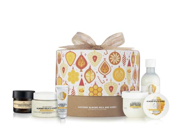 Coffret Deluxe Almond Milk and Honey, The Body Shop, 55 €