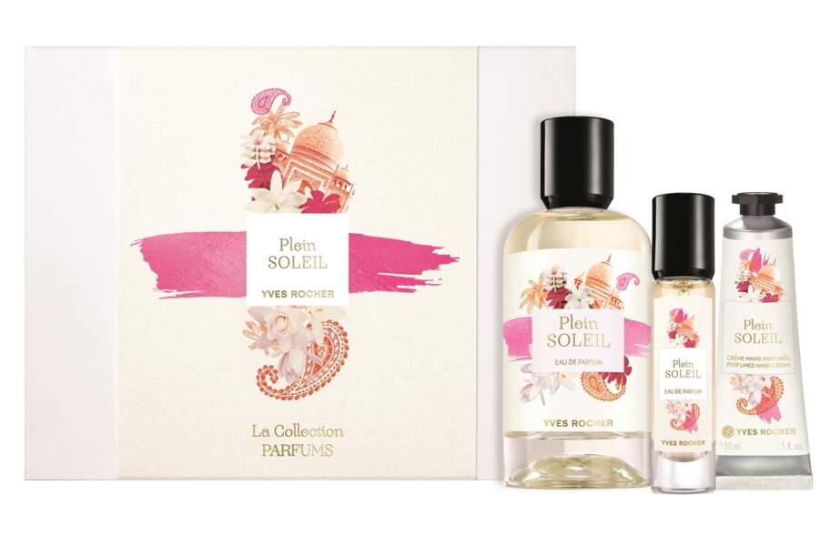 Coffret Parfum Plein Soleil, Yves Rocher, 76 €