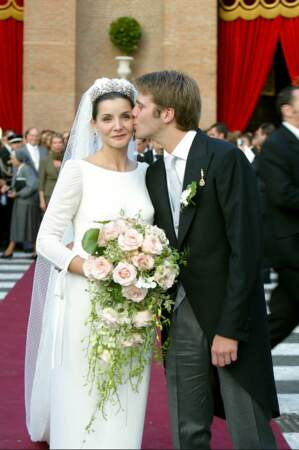 Le 25 septembre 2003, le prince Emmanuel-Philibert de Savoie se mariait avec Clotilde Courau, alors... enceinte de six mois.