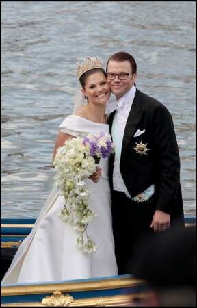 La princesse Victoria de Suède a dû se battre contre les traditions lors de son mariage avec Daniel Westling, le 19 juin 2010.