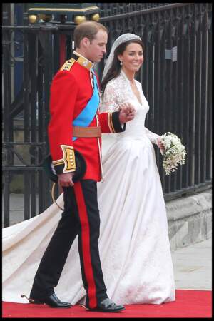 Pour leur mariage, Kate Middleton et le prince William n'ont pas lésiné sur les moyens. 