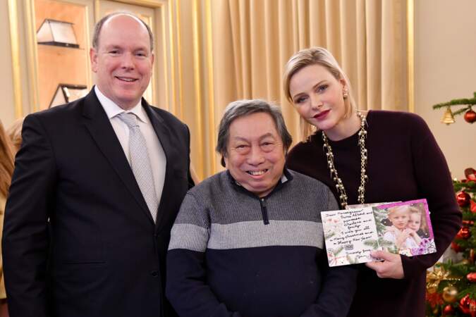 Charlène de Monaco et le prince Albert ont reçu une carte de voeux avec un cliché de leurs jumeaux Jacques et Gabriella