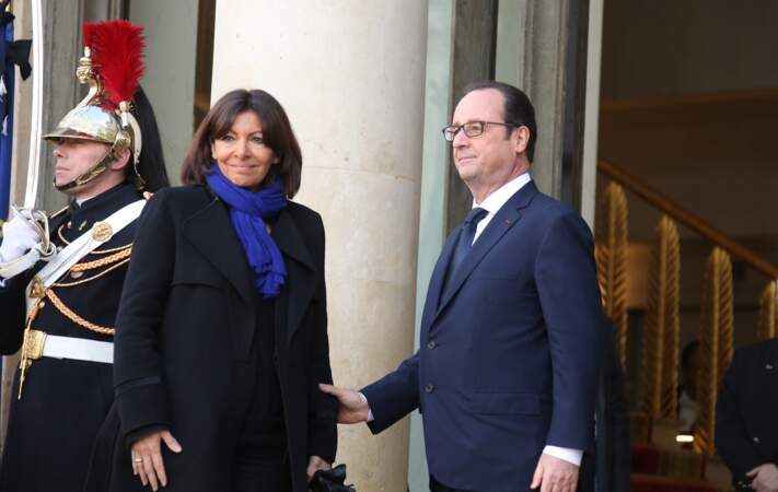 Anne Hidalgo et François Hollande