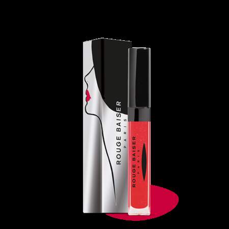 Gloss Red Pearly, Rouge Baiser, 8€