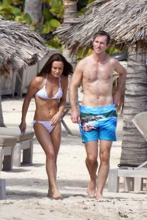 Pippa Middleton en maillot de bain et son mari