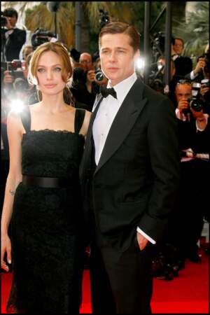 Brad Pitt et Angelina Jolie 