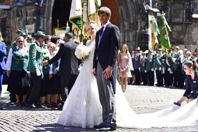 Mariage du prince Ernst August junior de Hanovre et Ekaterina Malysheva,  le 8 juillet 2017