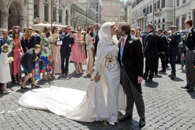 Mariage de Joseph Getty et Sabine Ghanem, le 30 mai 2015 