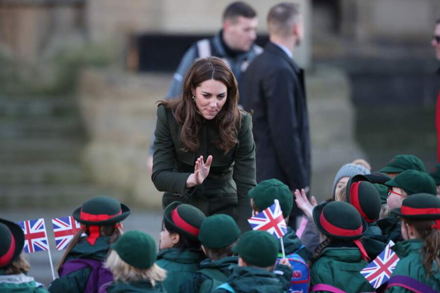 Kate Middleton prend le temps pour les enfants