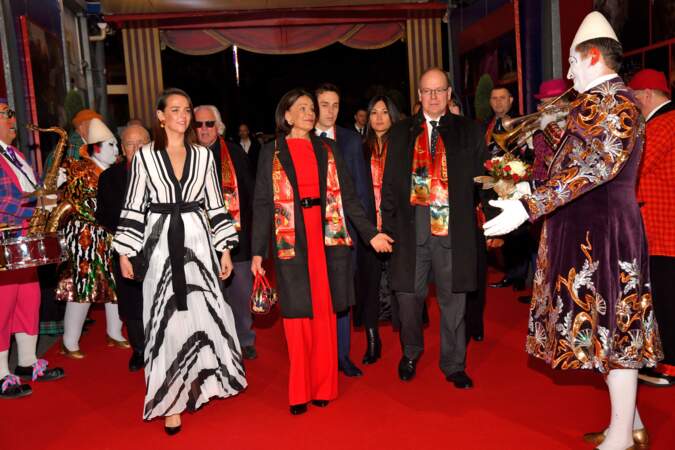 Pauline Ducruet et sa mère Stéphanie de Monaco ont fait sensation lors de la soirée d'ouverture du 44ème Festival International du Cirque de Monte-Carlo