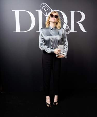 Courtney Love avant le show Dior automne-hiver 2020-2021.
