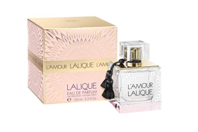 L'amour, Lalique, 96€ les 50ml sur lalique.com