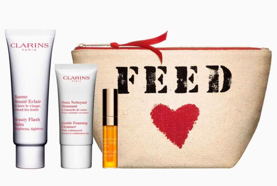 Trousse FEED, Clarins, 39€