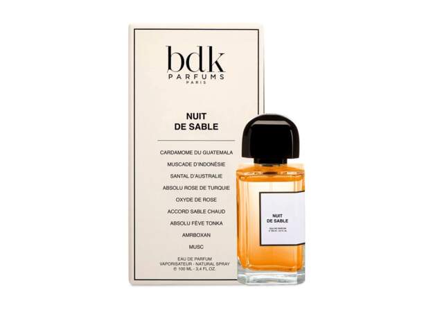 Nuit de Sable, BDK Parfums, 100ml, 150€