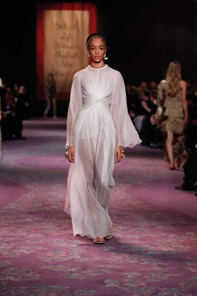 Les robes vaporeuses et le plissé seront tendance cet été 2020 chez Dior