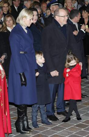 La veille, le prince Jacques et la princesse Gabriella célébraient l'anniversaire de leur maman, Charlene de Monaco