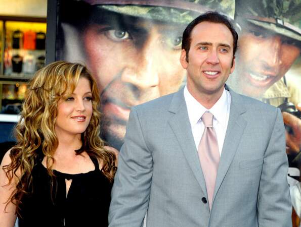 Nicolas Cage et Lisa Marie Presley