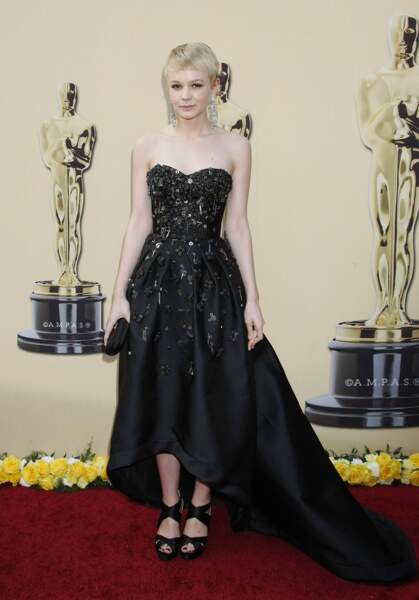 Carey Mulligan est arrivée en Prada, à la cérémonie des Oscars de 2010