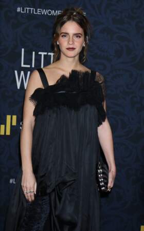 Emma Watson à la première de Little Women à New York, le 7 décembre 2019
