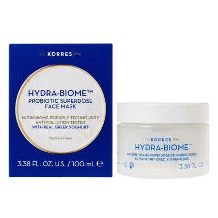 Masque Hydra-Biome, Korres, 34,90€