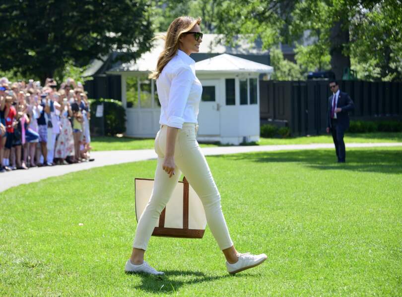 Melania Trump à Washington, le 5 juillet 2019 