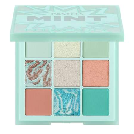 Palette Pastel Obsession Mint, Huda Beauty, 29,95 € chez Sephora 