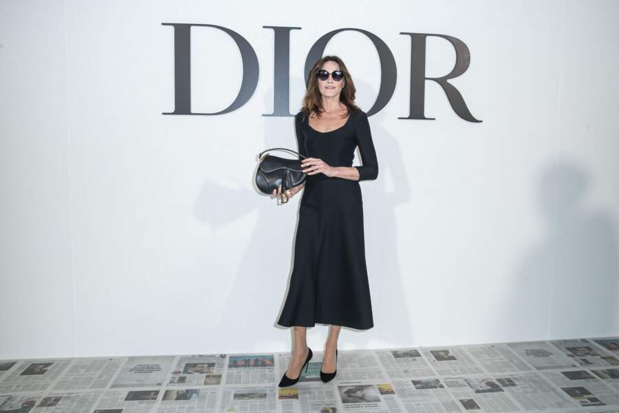 Carla Bruni était ravissante au défilé Dior