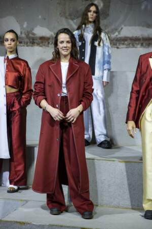 Pauline Ducruet présente sa seconde collection lors du défilé de mode prêt-à-porter "Alter" automne-hiver 2020/2021 en pleine semaine de la mode à Paris, France, le 25 février 2020. 