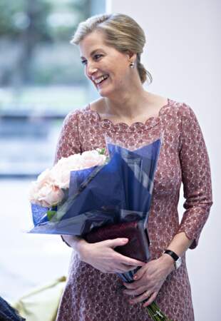Sophie de Wessex était de passage à la Central School of Ballet, de Londres ce jeudi 27 février