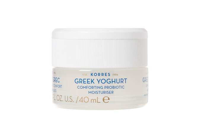 Crème Hydratante Confort aux Probiotiques, Korres, 31 €