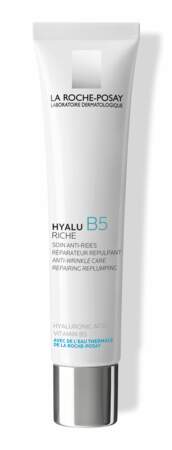  Hyalu B5 riche de La Roche Posay est le shoot d'hydratation et de confort qu'il faut pour les peaux faisant face à une double problématique : rides et sensibilité cutané.