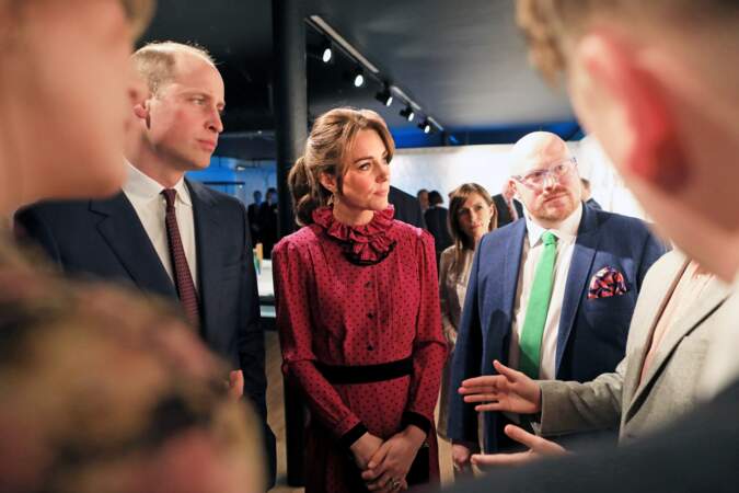 Kate Middleton multiplie les tenues à pois et référence à la princesse Diana