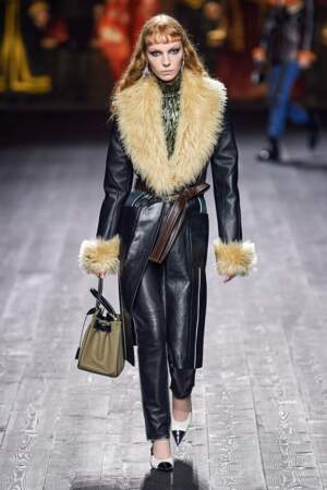 Tendance manteau en cuir - Louis Vuitton