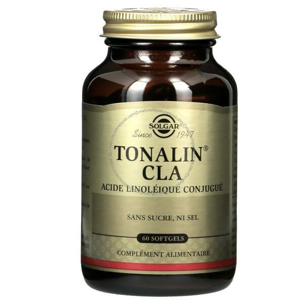 CLA Tonalin de Solgar permet de diminuer l’absorption et le stockage des graisses tout en préservant la masse musculaire. 39€