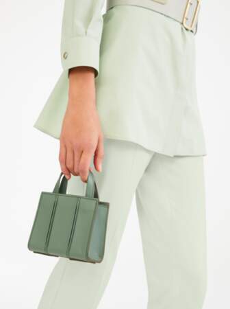 MAX MARA - Mini sac vert sauge, 405€