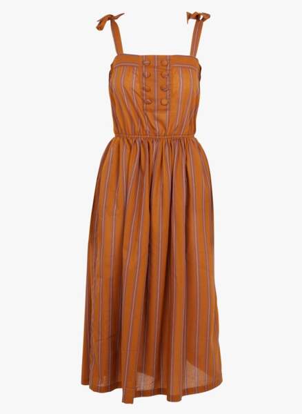 Robe à rayures, 95€, Day Off by Place des Tendances